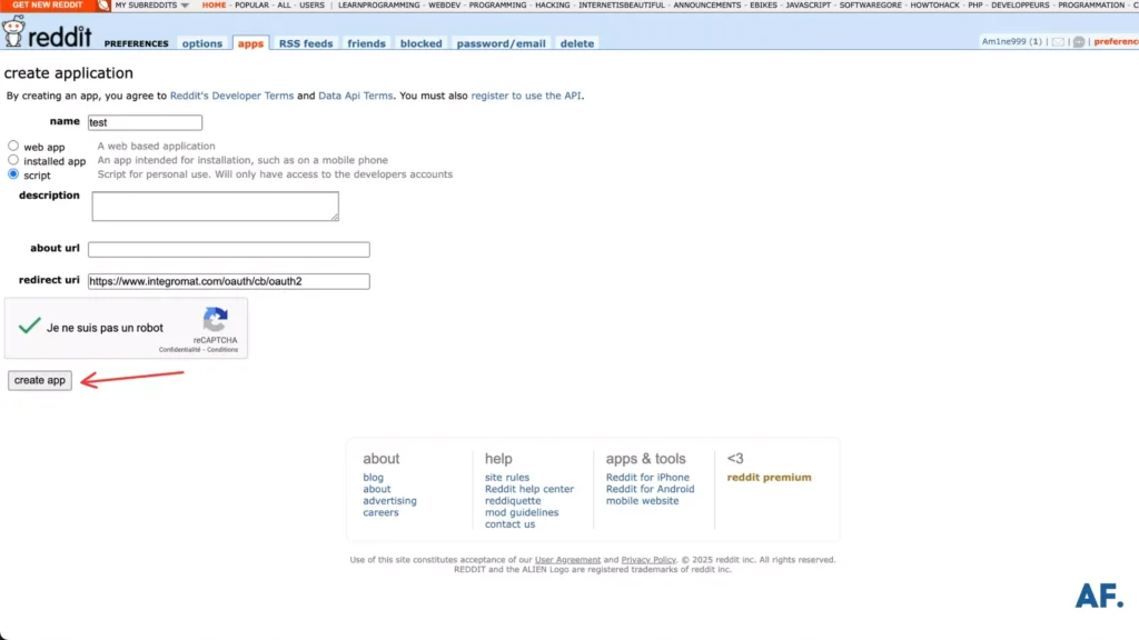 shows where to click