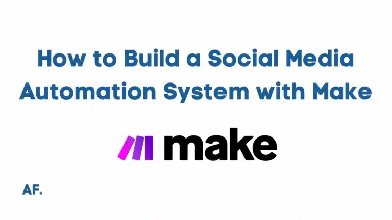 How to Build a Social Media Automation System with Make Thumbnail Image