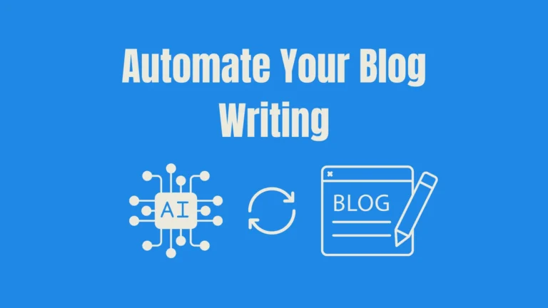 How to Automatically Write Blog Posts With Make and AI Thumbnail Image