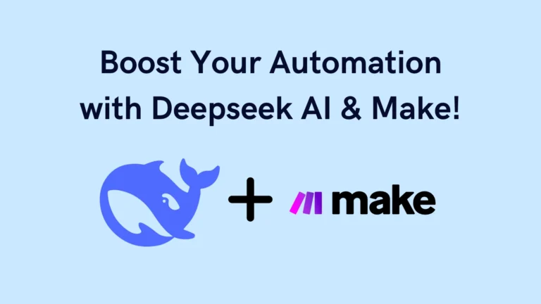 How To Use Deepseek AI In Make: Step-By-Step Guide Thumbnail Image