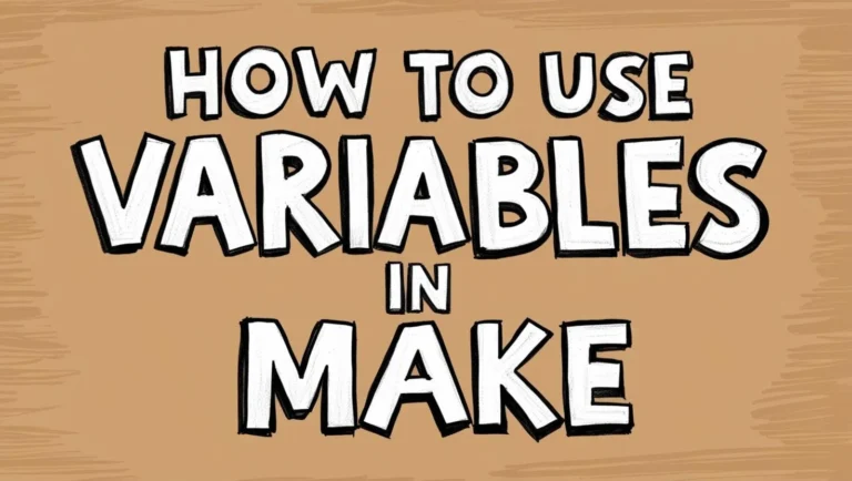 How To Use Variables in Make Thumbnail Image